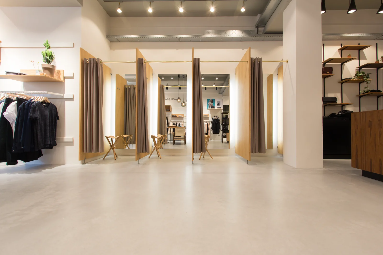 Concraft XL in een modewinkel